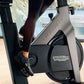 Technogym Interactive Upright Bike With TV Display