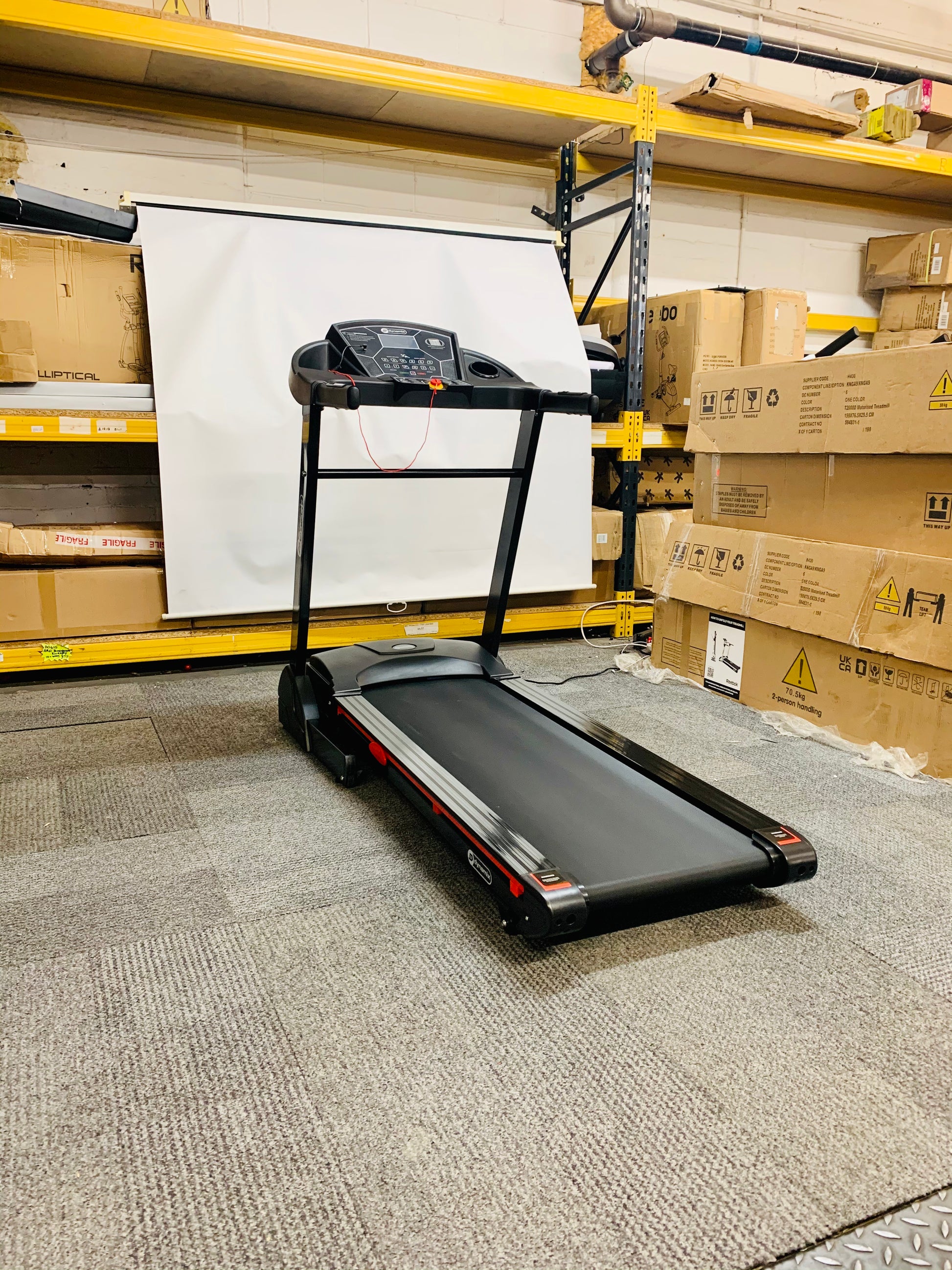 Electric treadmill online with incline