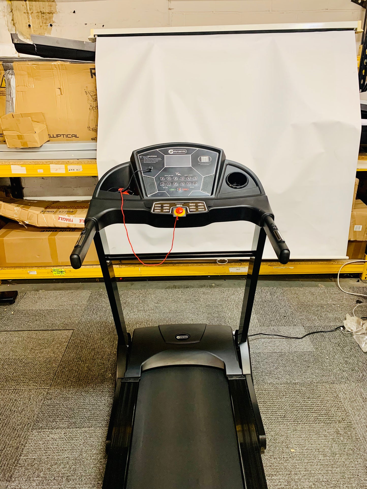 Dynamix T3000C Folding Electric Treadmill with Auto Incline