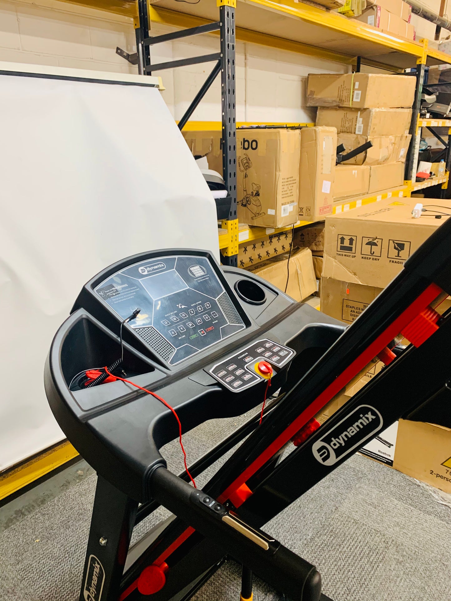 Dynamix T3000C Folding Electric Treadmill with Auto Incline